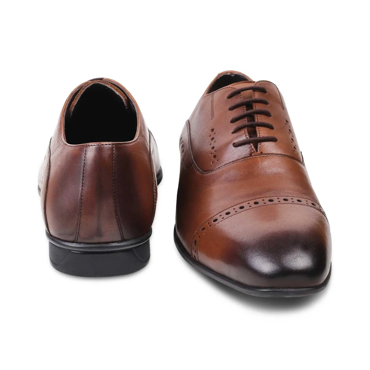 The Togford Brown Men's Oxford Lace Ups Tresmode