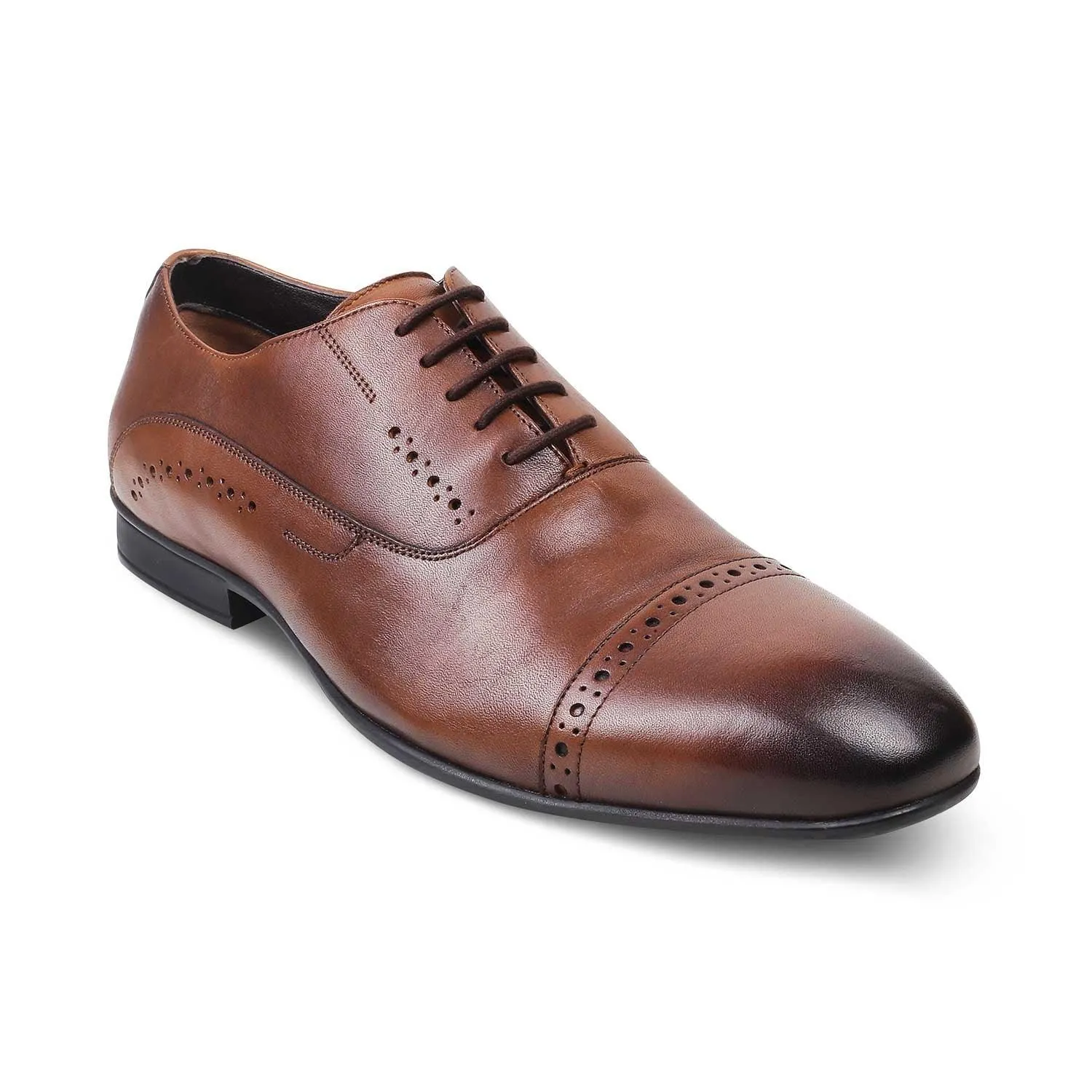 The Togford Brown Men's Oxford Lace Ups Tresmode