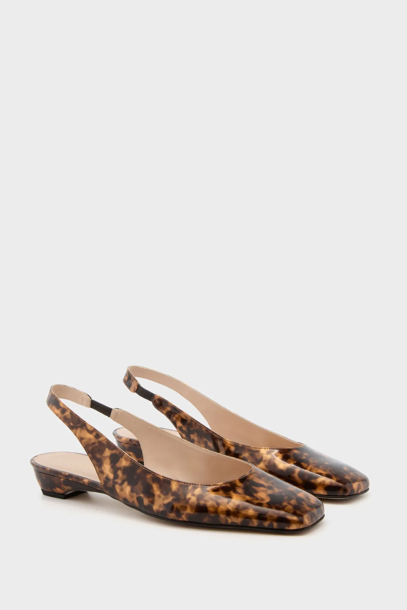 Tortoise Liv Slingback Flats