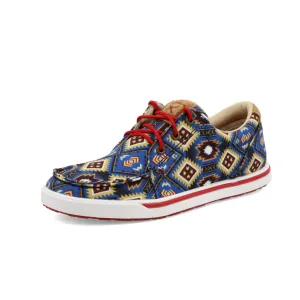 Twisted X Women's Blue Multi Aztec Kicks