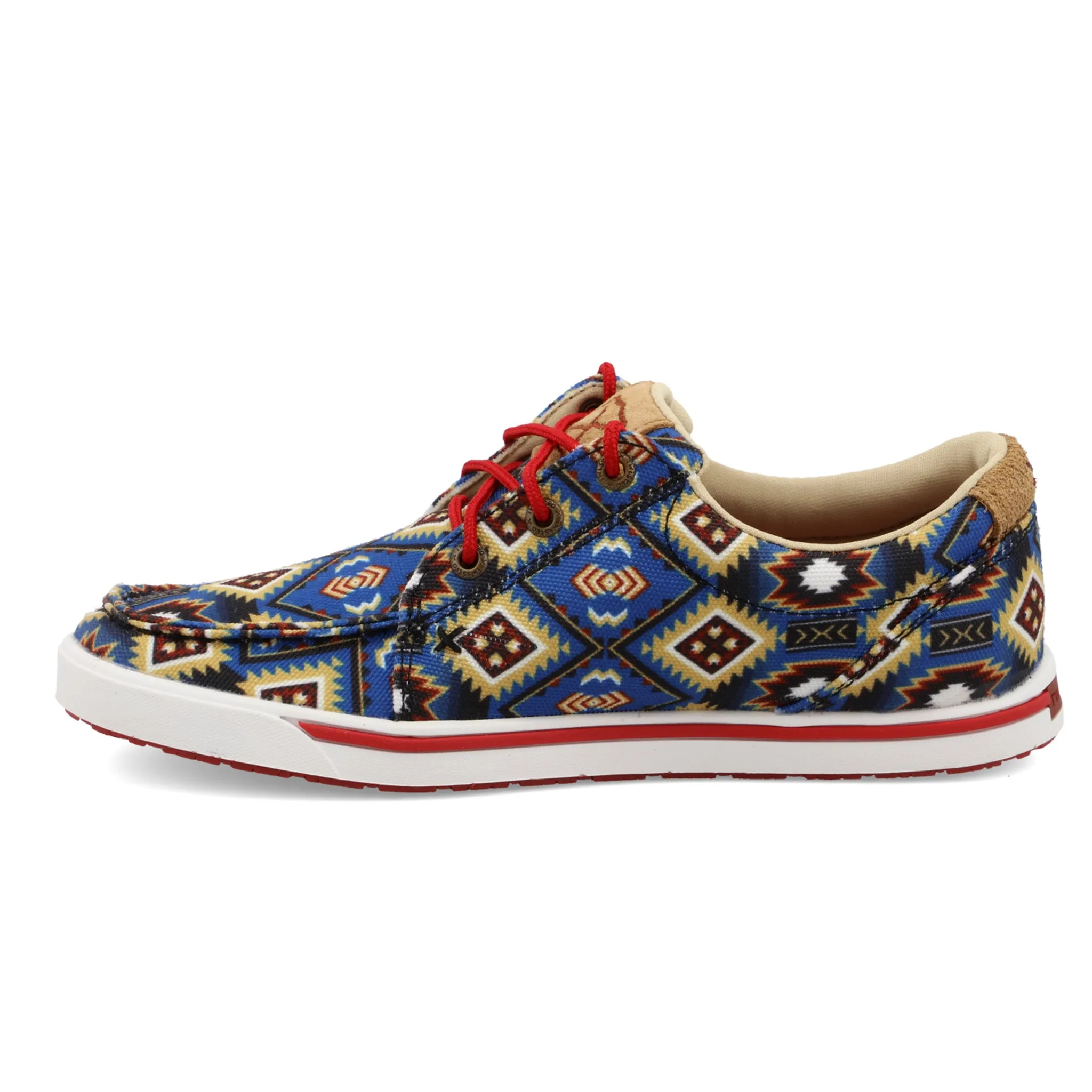 Twisted X Women's Blue Multi Aztec Kicks