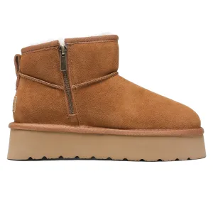 UGG Merino Ultra Mini Zipper Platform Boots