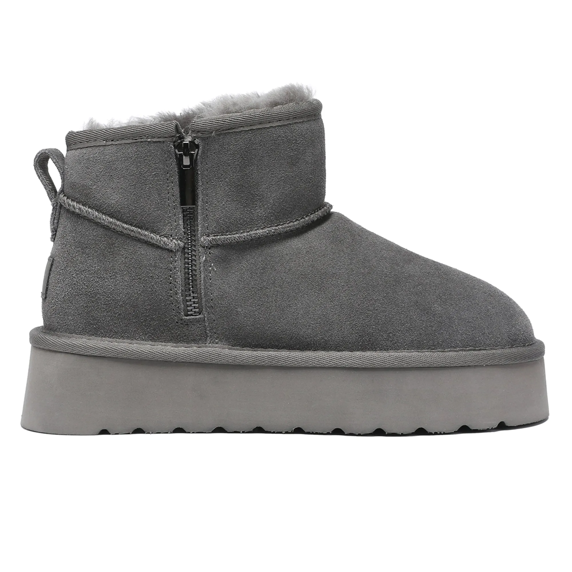 UGG Merino Ultra Mini Zipper Platform Boots