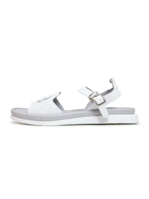 Urban Platform Sandals - White