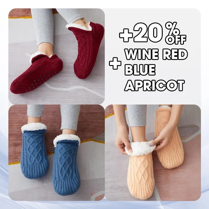 Women Cozy Indoor Socks Slippers