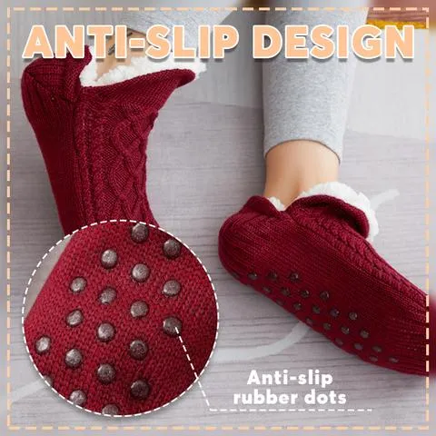 Women Cozy Indoor Socks Slippers