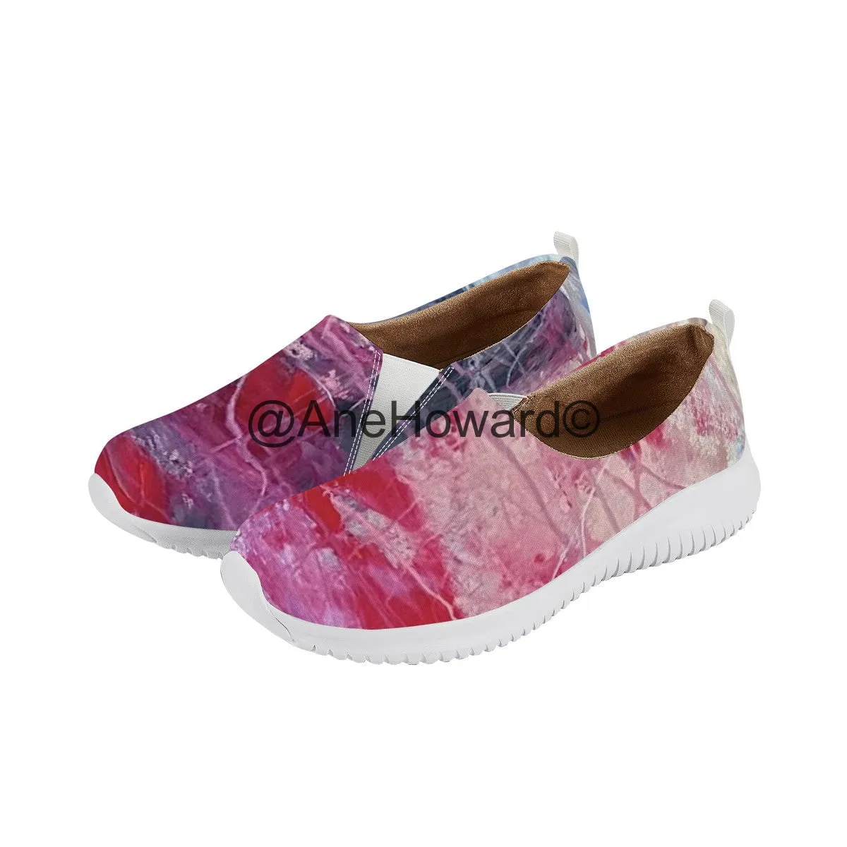 Women's Casual Slip-On Shoe Abstract Sailing