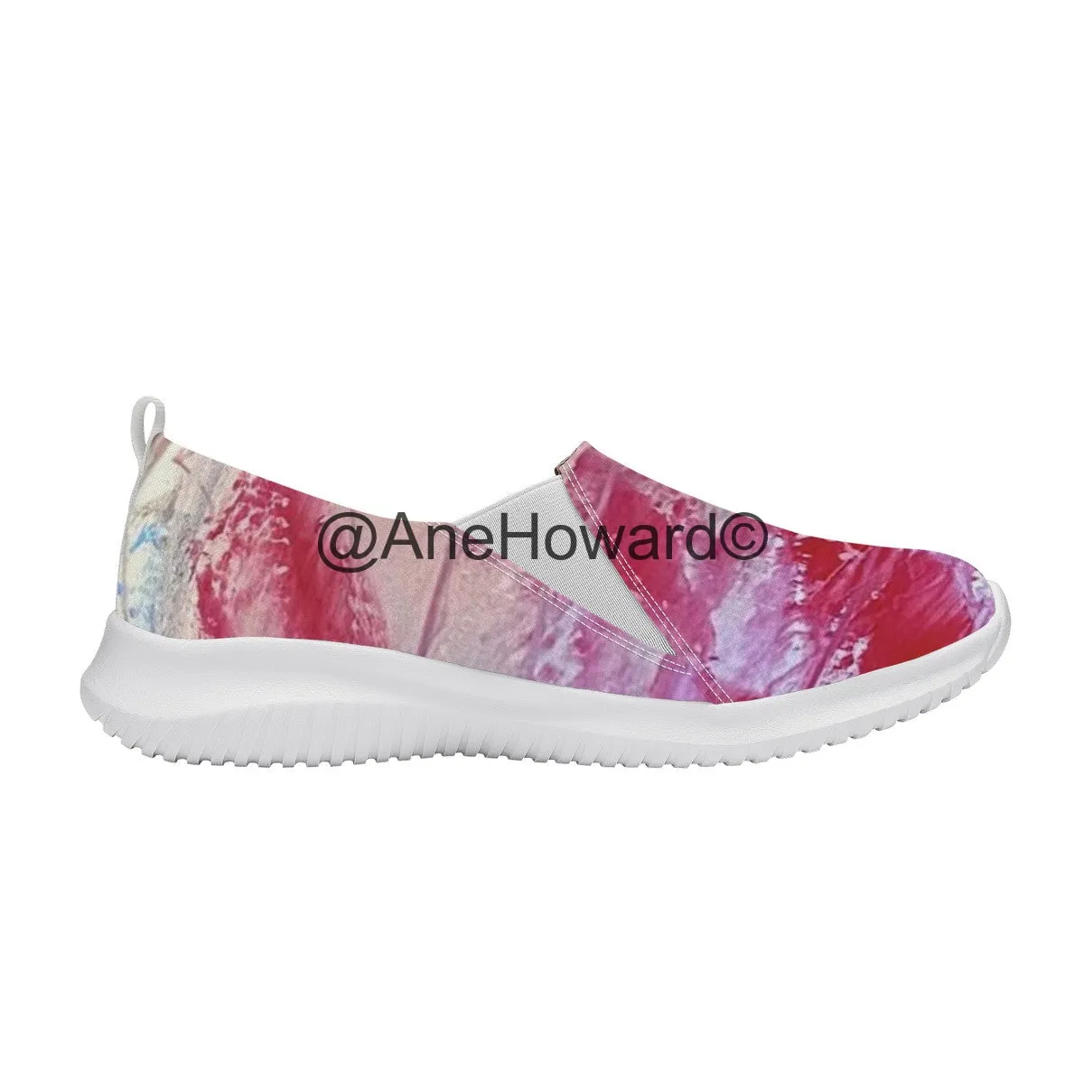 Women's Casual Slip-On Shoe Abstract Sailing