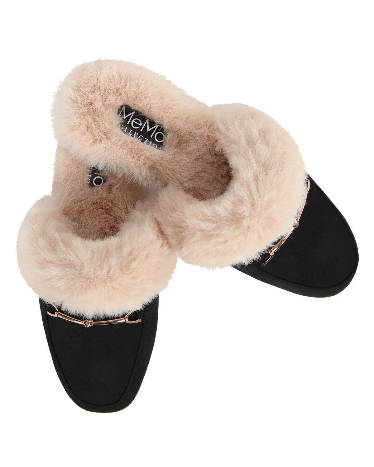 Women's The Brixton Mule Faux-Fur Lined Loafer Slippers