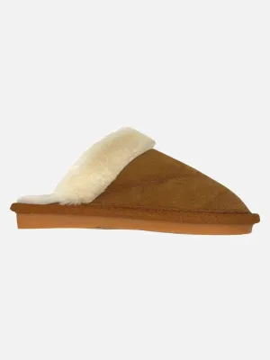 ZXS-602 Slippers - Suede Lamb - Accesories - Camel